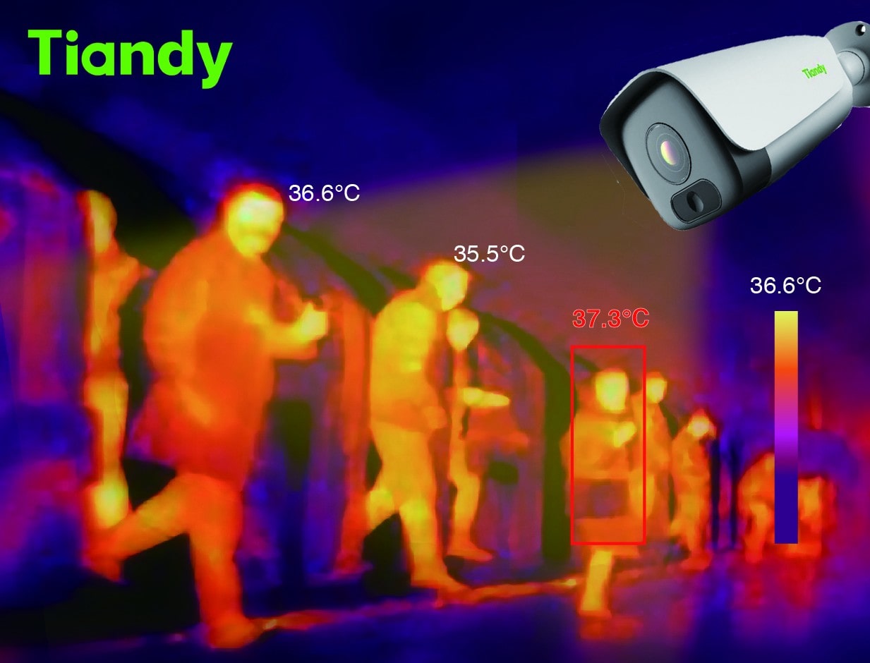 دوربین مداربسته حرارتی تیاندی Tinady Thermal cameras